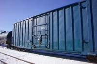 Rail Box Car Storage